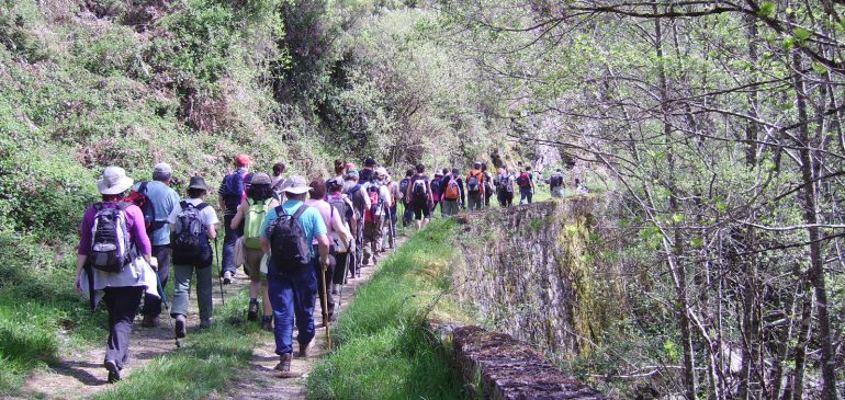 Ruta de A Cova da Moura e Fervenza do Argalo (Noia) – Programa de senderismo ONCE Galicia – 9 de abril de 2022